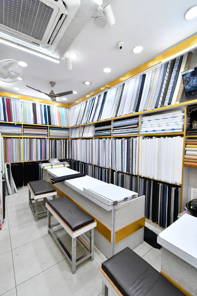 Inside Kumar Tailors atelier